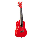 Kala Apple Red Candy Shoppe Concert Ukulele- Side View