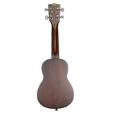 Kala Mahogany Soprano Ukulele- Back View