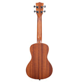 Kala Concert Ukulele - Mahogany with Satin Finish- Back View