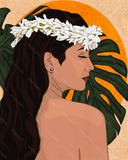 "Kalila" Matte Art Print by Mayan Llanera 8"x10"