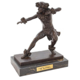 Kane Kahiko “Ancient Hula” Brass Statuette boy Kim Taylor Reece