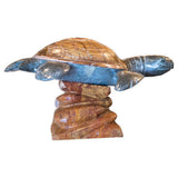 King James Marble Turtle Sculpture- 36