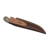 Faneema Damascus Steele & Ram's Horn Fixed Blade Knife- 5'' 