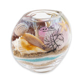 Aroma Ku'u Hawaii "Oval Ocean" Gel Candle Set with Tea Light