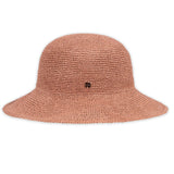 Kooringal Ladies Mid Brim Braided Broome Hat- Dusty Pink