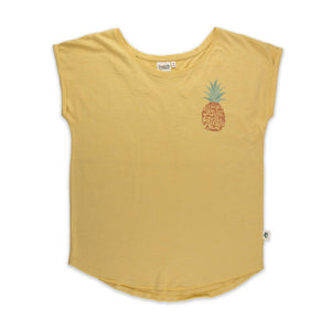 Ladies Tee - Aloha Pineapple - The Hawaii Store