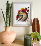 Summasea "Lei Wave" Print by Summer Colmus- 8" x 10"