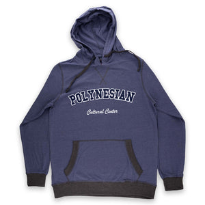 Custom "Polynesian Cultural Center" Lightweight Hoodie- Slate Blue