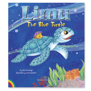 "Limu The Blue Turtle" Illustrated Children's Book 