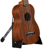 Luna Honu Tribal Turtle Mahogany Ukulele- Soprano Size - The Hawaii Store