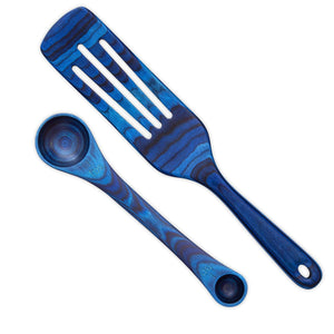 Totally Bamboo Baltique® "Malta: Utensil Set, 2-Piece with Spurtle and Measuring Spoon