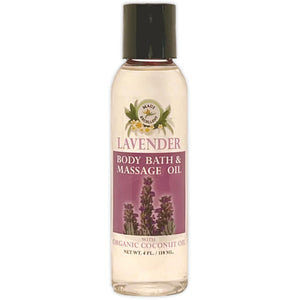 Maui Excellent "Lavender" Body Bath & Massage Oil- 4 oz.