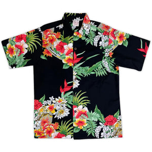 Mr. Hawaii Men's Cotton "Aloha Nui" Shirt- Royal Blue