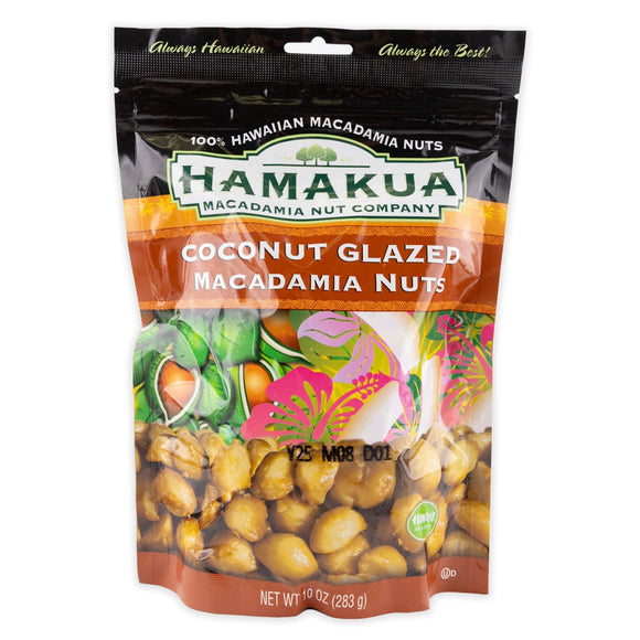 Hamakua Coconut Glazed Macadamia Nuts- 10 oz.