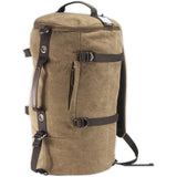 Mad Man Brown "Boston" Duffle Bag Backpack