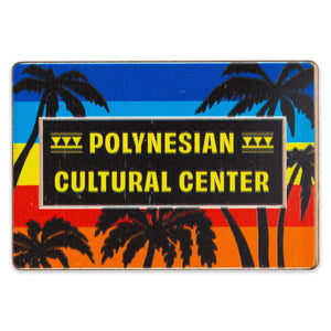 Polynesian Cultural Center Wooden "Colors" Refrigerator Magnet