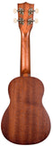 Makala Student Mahogany Soprano Ukulele by Kala- back view