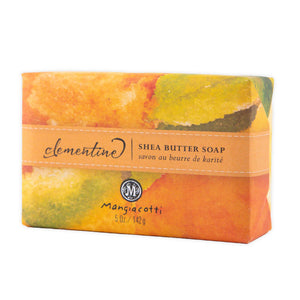 Mangiacotti "Clementine" Shea Butter Soap- 5 oz. Bar