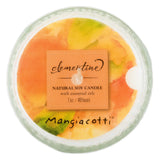 Mangiacotti Clementine Soy Candle-view from above