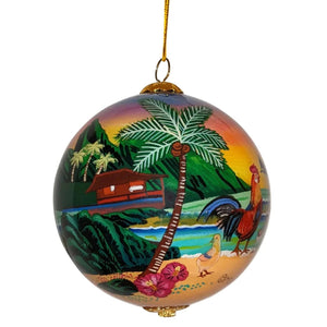 Maui-by-Design-Hand-painted-Glass-Hawaiian-Christmas-Ornament..