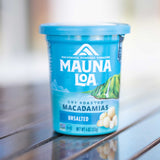 Mauna Loa Dry Roasted "Unsalted" Macadamia Nuts- 4oz.