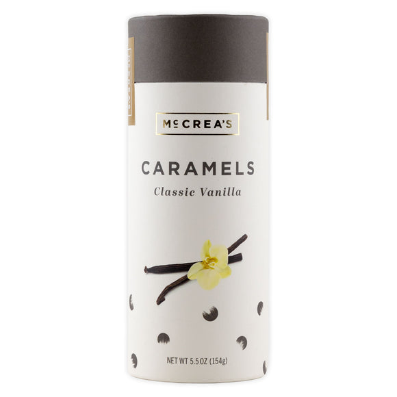 McCrea's Classic Vanilla Caramels- 5.5 oz. Tube