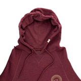 Pacific Creations Mens "Tri Wave" Hoodie- Burgundy