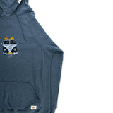 Side of Coastal Creations Mens Dusty Blue "Volkswagen Bus" Hoodie