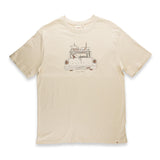 Pacific Creations "Beach Wagon" Men's Tee Shirt- Sand