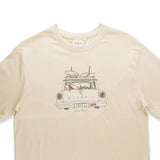 Pacific Creations "Beach Wagon" Men's Tee Shirt- Sand