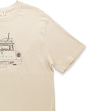 Pacific Creations "Beach Wagon" Men's Tee Shirt- Sand