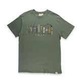 Pacific Creations "Icons of Hawaii" Men's Tee Shirt- Military Green