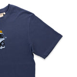 Pacific Creations "Kombi Van" Men's T-Shirt, Blue-Gray