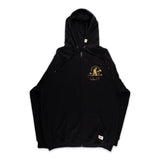 Pacific Creations Mens Black "Pacific Paradise" Full-Zip Hoodie