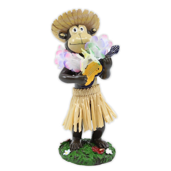 Mini Hula Monkey Dashboard Doll 