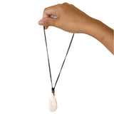 Bone Fish Hook with Coconut Bead Necklace