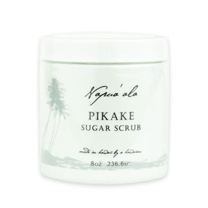 Napua'ala "Pikake" Sugar Scrub 8 oz - The Hawaii Store