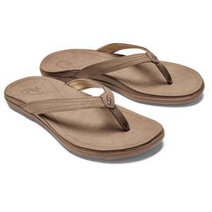 OluKai "Aukai" Women's Sandals- Tan/Tan