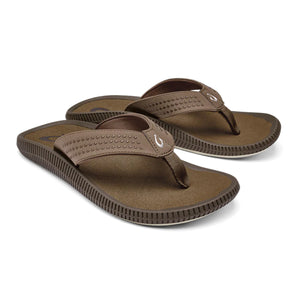 OluKai "Ulele" Men's Sandals- Mustang/Mustang