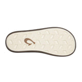 OluKai "Ulele" Men's Sandal- view of outsole with OluKai logo