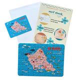 Surf Shack "Oahu" Puzzle Postcard, 48-Pieces 