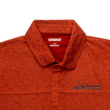 Ogio "Polynesian Cultural Center" Logo Polo Shirt- Rust 