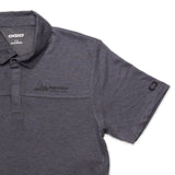 Ogio "Polynesian Cultural Center" Logo Polo Shirt- Gear Gray 