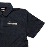 Ogio "Polynesian Cultural Center" Logo Black Polo Shirt 