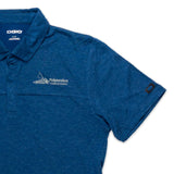 Ogio "Polynesian Cultural Center" Logo Polo Shirt- Blue 