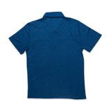 Ogio "Polynesian Cultural Center" Logo Polo Shirt- Blue Back  View