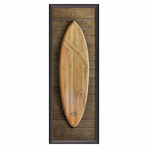 "Old Soul" Framed Surfboard Wall Art