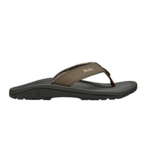 Pair of OluKai Men's "Ohana" Sandals- Banyan/Island Salt