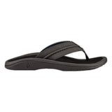 Olukai Men's "Hokua" Sandals- Dark Wood