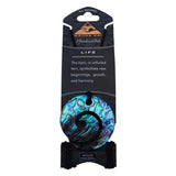 Mauna Kai Carved Paua Koru Necklace Shown in Packaging